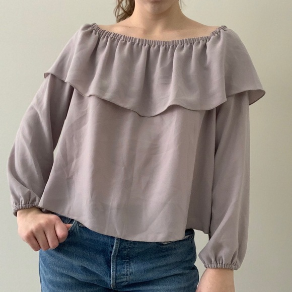 Aritzia Wilfred Morel Off The Shoulder Top 🌸 - Picture 2 of 5